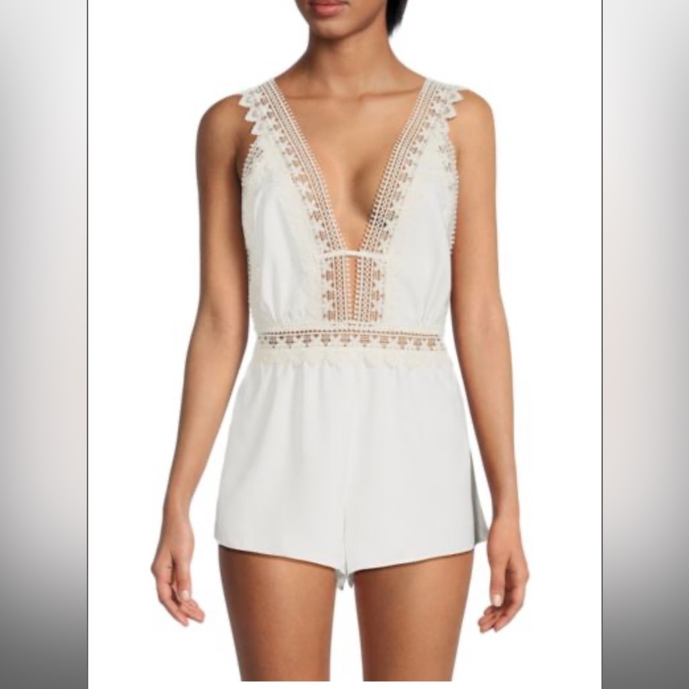 Flora Nikrooz Blythe Romper Sz Small NWT